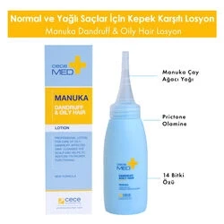 Cece MED Manuka Yağlı Kepek Karşıtı Losyon 75 ml 5907506532309 - 1