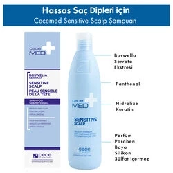 CeceMED Hassas Saç Derisi İçin Şampuan 300 ml 5907506535003 - 1