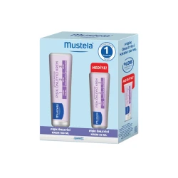 Mustela Vitamin Barrier 1-2-3 Cream Pişik Önleyici Krem 100 ml + 50 ml Hediyeli Set 3504105035129 - 1